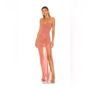 Michael Costello x REVOLVE Follie Gown in Mauve – NWT, Size Medium